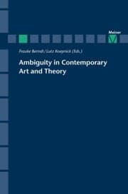 Cover von Ambiguity in Contemporary Art and Theory