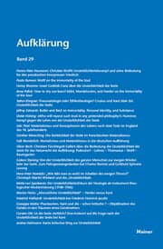 Cover von Das Problem der Unsterblichkeit in der Philosophie, den Wissenschaften und den Künsten des 18. Jahrhunderts