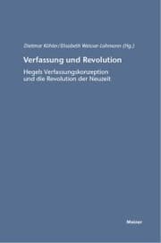 Cover von Verfassung und Revolution