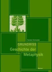 Cover von Grundriss Geschichte der Metaphysik