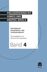 Cover von Philosophieren mit Comics und Graphic Novels