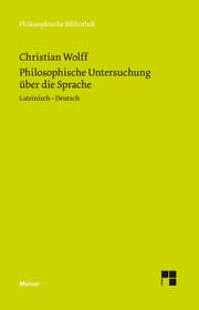 Cover von Philosophische Untersuchung über die Sprache