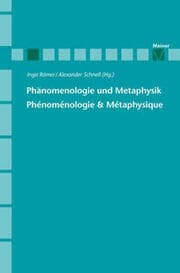 Cover von Phänomenologie und Metaphysik / Phénoménologie & Métaphysique