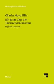 Cover von Ein Essay über den Transzendentalismus