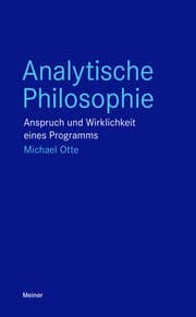 Cover von Analytische Philosophie