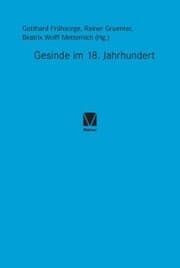 Cover von Gesinde im 18. Jahrhundert