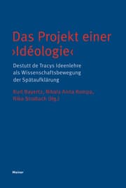 Cover von Das Projekt einer 'Idéologie'