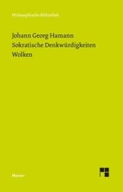 Cover von Sokratische Denkwürdigkeiten. Wolken