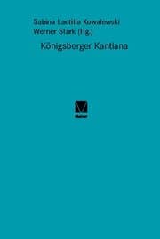 Cover von Königsberger Kantiana