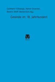 Cover von Gesinde im 18. Jahrhundert
