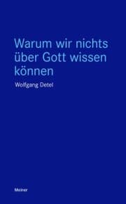 Cover von Warum wir nichts über Gott wissen können