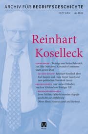 Cover von Archiv für Begriffsgeschichte. Band 64,2