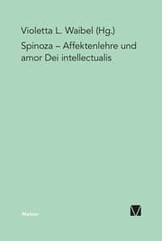 Cover von Affektenlehre und amor Dei intellectualis
