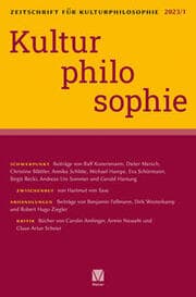 Cover von Kulturphilosophie
