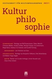 Cover von Kulturphilosophie