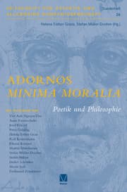 Cover von Adornos »Minima Moralia«