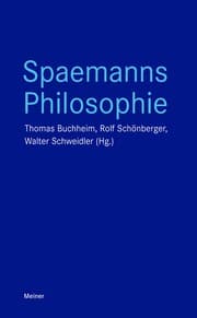 Cover von Spaemanns Philosophie
