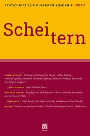 Cover von Scheitern