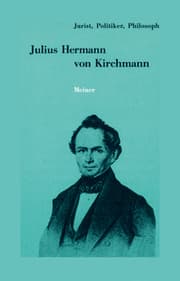Cover von Julius Hermann von Kirchmann
