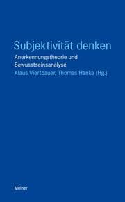 Cover von Subjektivität denken