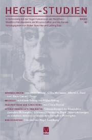 Cover von Hegel-Studien 46