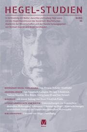 Cover von Hegel-Studien 48