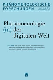 Cover von Phänomenologie (in) der digitalen Welt