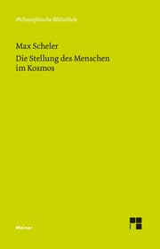 Cover von Die Stellung des Menschen im Kosmos