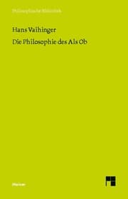 Cover von Die Philosophie des Als Ob
