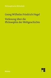 Cover von Vorlesung über die Philosophie der Weltgeschichte