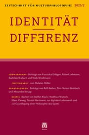Cover von Identität/Differenz
