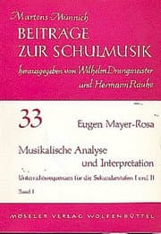 Cover von Musikalische Analyse und Interpretation
