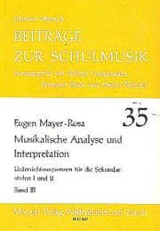 Cover von Musikalische Analyse und Interpretation