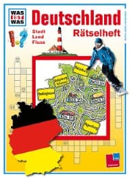Cover von Deutschland: Stadt, Land, Fluss Rätselheft