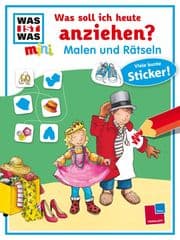 Cover von WAS IST WAS mini Malen und Rätseln Was soll ich heute anziehen?