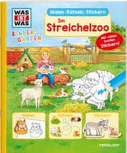 Cover von WAS IST WAS Kindergarten - Im Streichelzoo