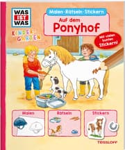 Cover von WAS IST WAS Kindergarten - Auf dem Ponyhof