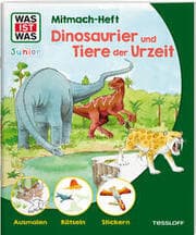 Cover von Mitmach-Heft Dinosaurier und Tiere der Urzeit