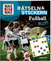 Cover von Rätseln und Stickern: Fußball