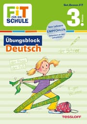 Cover von Fit für die Schule: Übungsblock Deutsch 3. Klasse