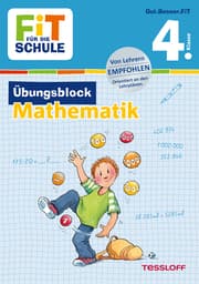 Cover von Fit für die Schule: Übungsblock Mathematik 4. Klasse