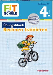 Cover von Übungsblock Rechnen trainieren 4. Klasse