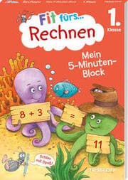 Cover von Fit fürs Rechnen 1. Klasse. Mein 5-Minuten-Block