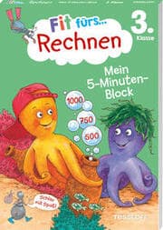 Cover von Fit fürs Rechnen 3. Klasse. Mein 5-Minuten-Block