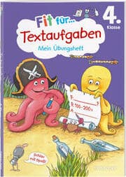 Cover von Fit für Textaufgaben 4. Klasse. Mein Übungsheft