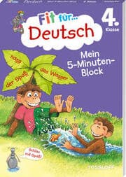 Cover von Fit für Deutsch 4. Klasse. Mein 5-Minuten-Block