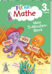 Cover von Fit für Mathe 3. Klasse. Mein 5-Minuten-Block