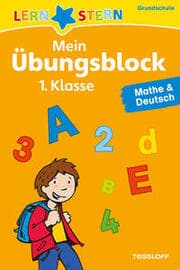 Cover von Mein Übungsblock 1. Klasse: Mathe & Deutsch