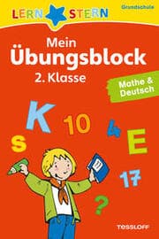 Cover von Mein Übungsblock 2. Klasse: Mathe & Deutsch