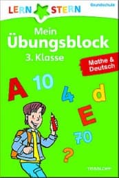 Cover von Mein Übungsblock 3. Klasse: Mathe & Deutsch